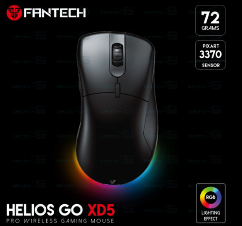 FANTECH HELIOS GO XD5 Wireless Gaming Mouse FANTECH HELIOS GO XD5 Wireless Gaming Mouse